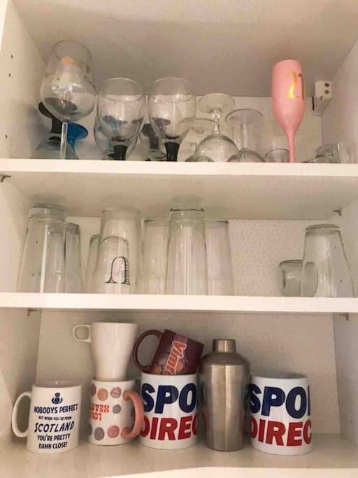 Light-Luxury Flat Lejlighed Glasgow Eksteriør billede